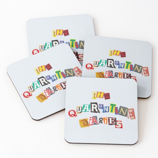 Item preview, the quarantine diaries (gray/white) designed and sold by heycarney.
