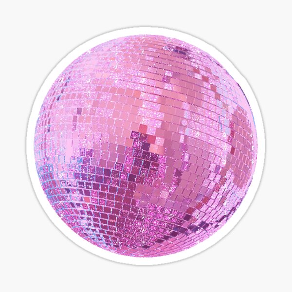 Pink Disco Fever Sticker