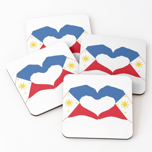 Item preview, We Heart Philippines Patriot Flag Series (Double) designed and sold by Carbon-Fibre Media.