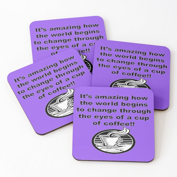 Item preview, Coffee Changes Everything! designed and sold by Elfyau.