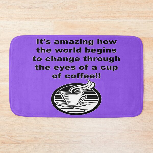 Item preview, Coffee Changes Everything! designed and sold by Elfyau.