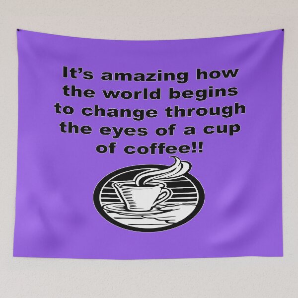 Item preview, Coffee Changes Everything! designed and sold by Elfyau.