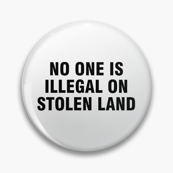 Item preview, No one is illegal on stolen land designed and sold by allthetees.