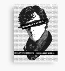 #believeinsherlock Propaganda Canvas Print