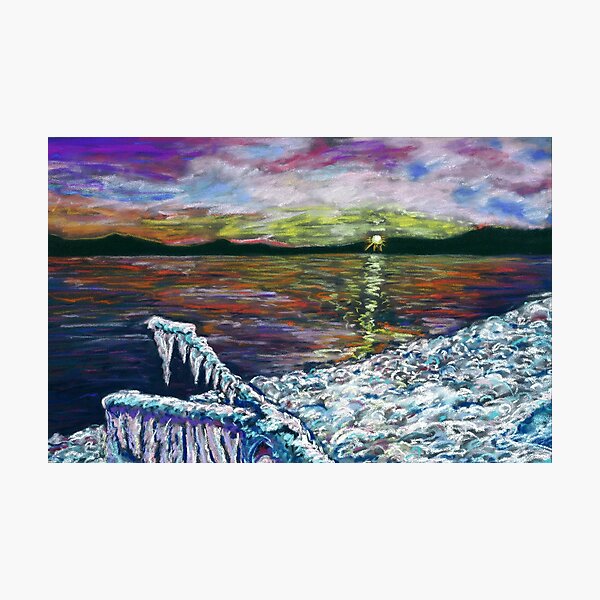 Item preview, Frozen Shoreline designed and sold by mleboeuf.