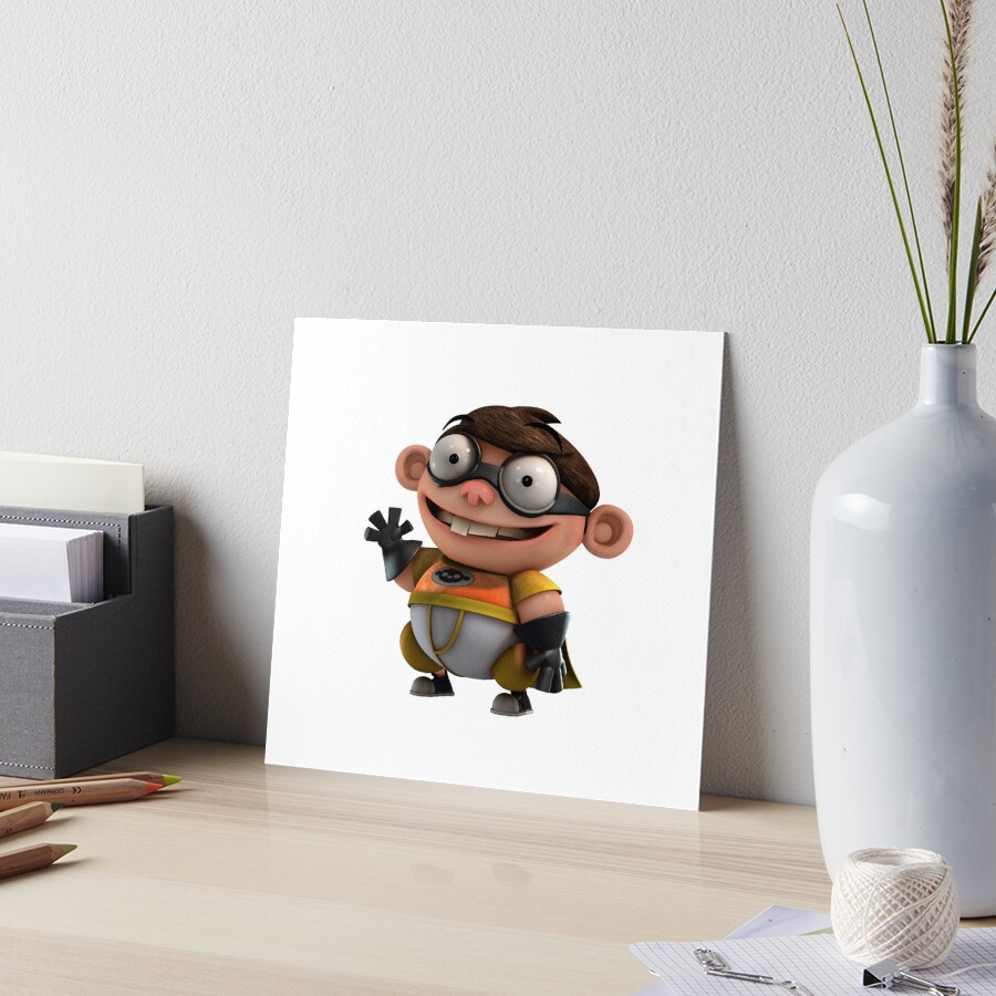 Fanboy & chumchum | Art Board Print