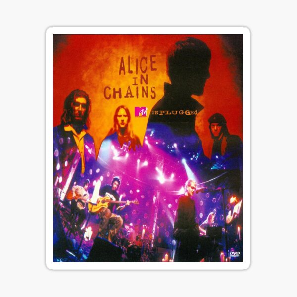 Alice In Chains MTV Unplugged Album Cover Sticker