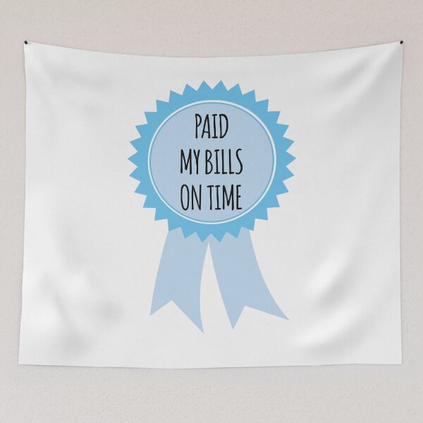 Item preview, Paid My Bills On Time Award designed and sold by teesaurus.