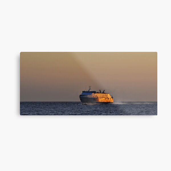Ferry Metal Print