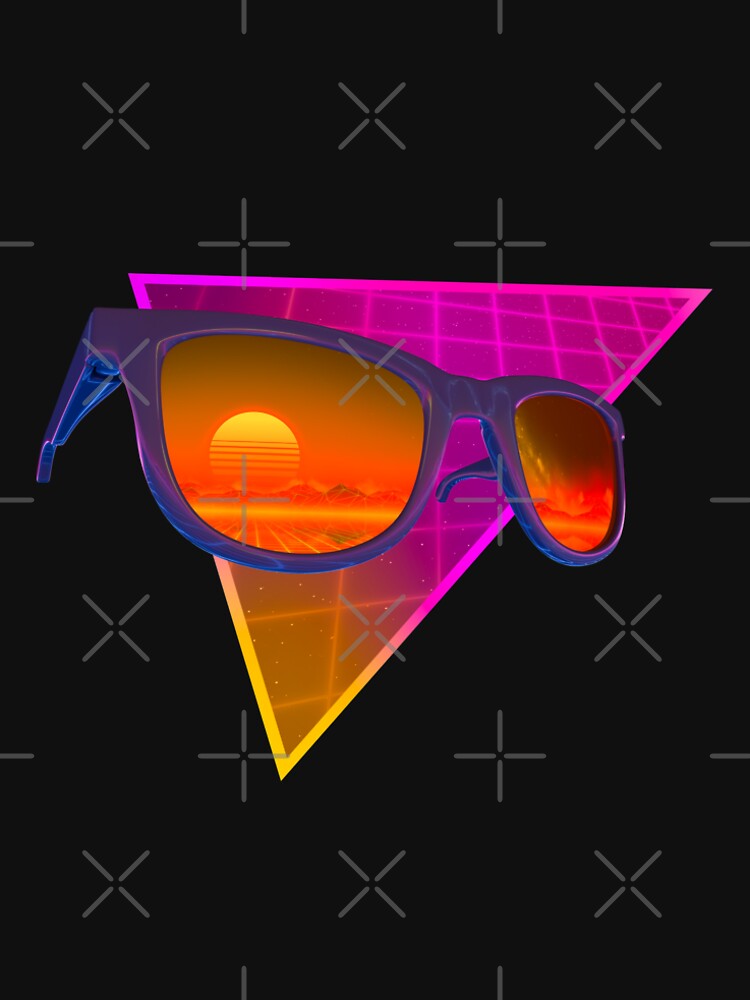 Sunglasses in space (Purple) by GaiaDC