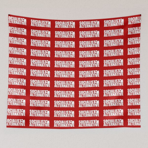 Item preview, Socialist Alternative Logo designed and sold by PittsburghSA.