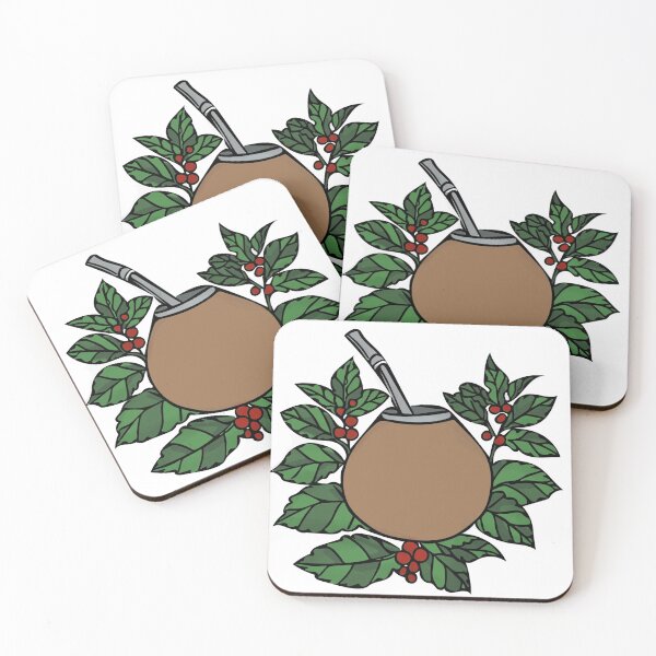 Item preview, Yerba mate gourd and leaves designed and sold by Conurbania.