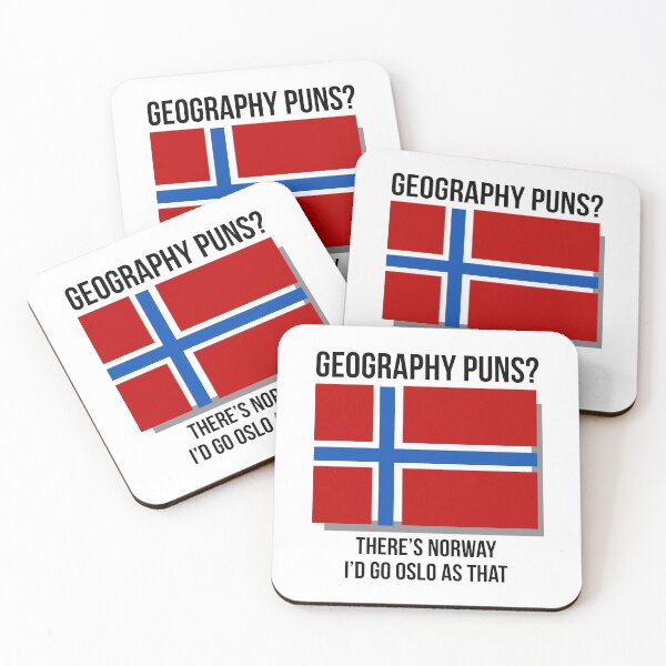 Item preview, Geography Puns designed and sold by digitalmochas.