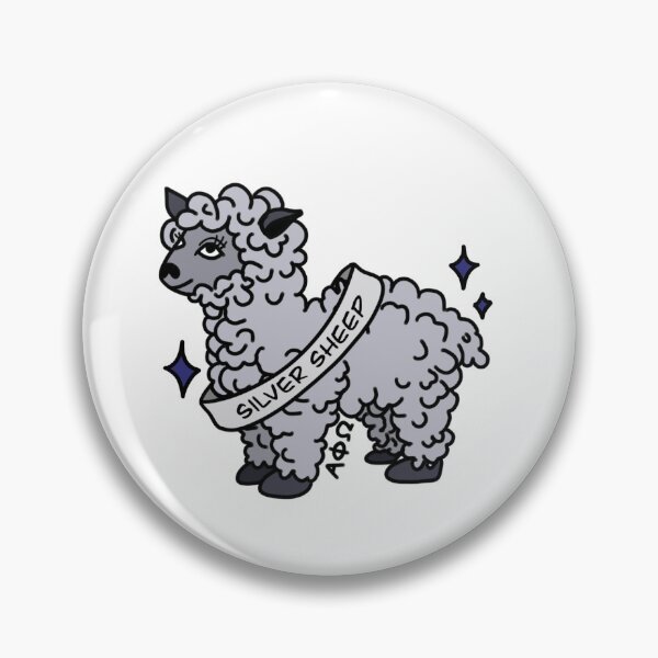 Item preview, Silver Sheep Family designed and sold by Lysia Gehris.