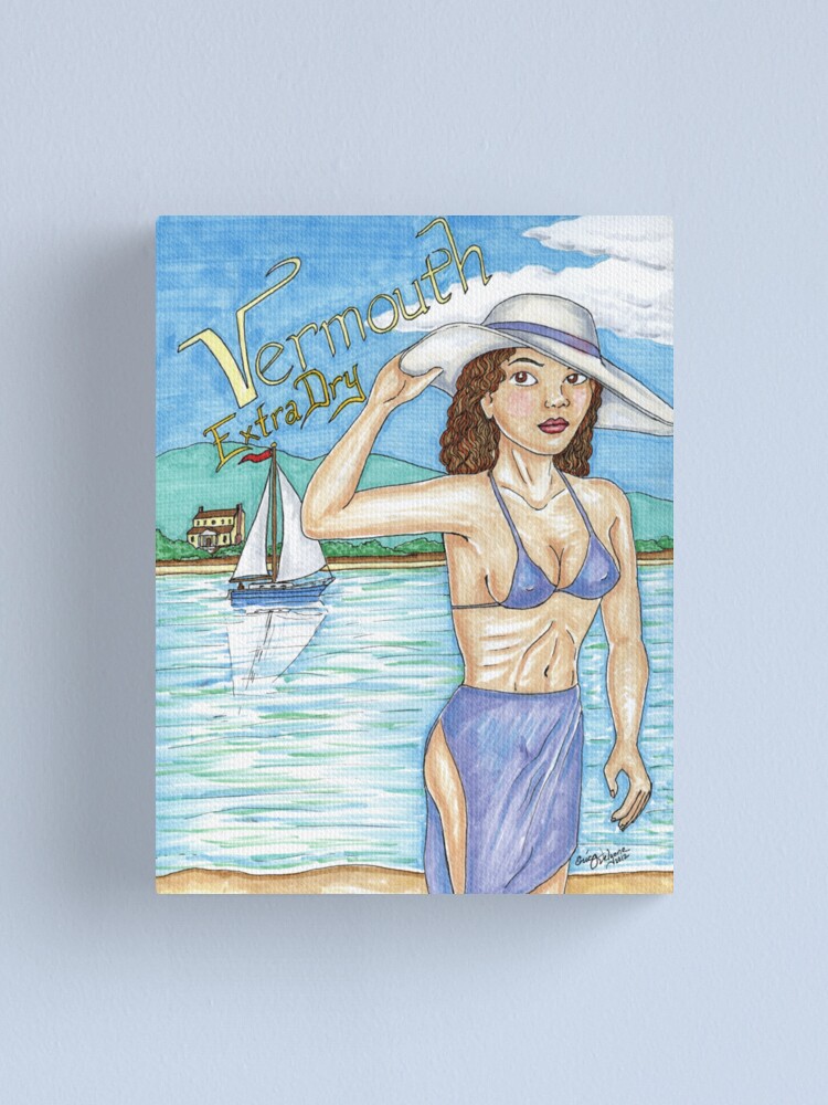 Alternate view of Vermouth Extra Dry Canvas Print