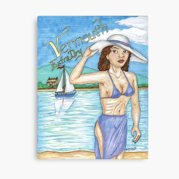 Vermouth Extra Dry Canvas Print