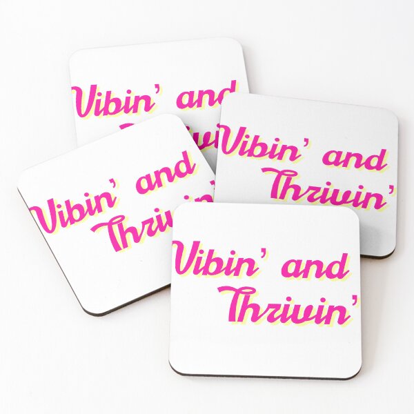 Item preview, Vibin’ and thrivin’ designed and sold by flying-flamingo.
