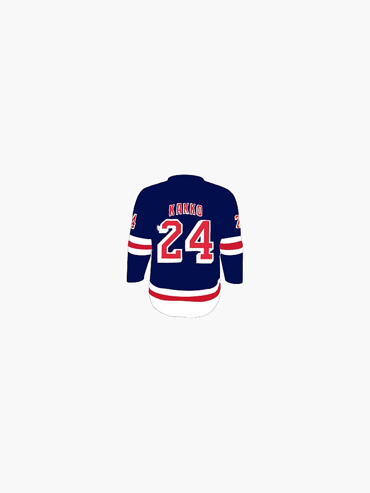 "Kappa Kakko New York Rangers 24" Sticker By Taratumblz | Redbubble