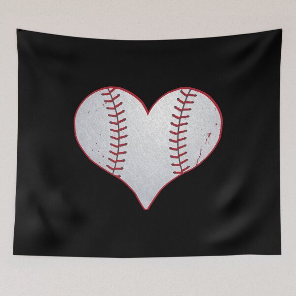 Item preview, I Love Baseball Heart designed and sold by flippinsg.