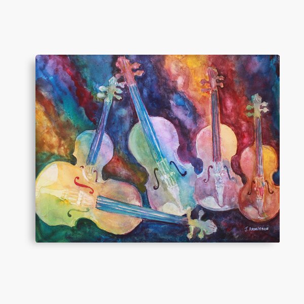 Quintet in color Canvas Print