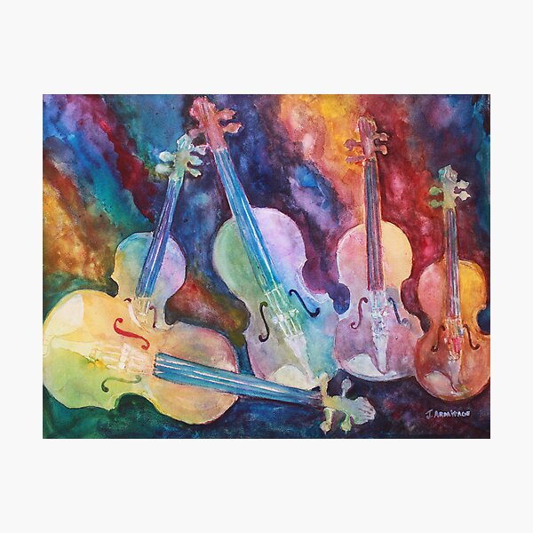 Quintet in color Photographic Print