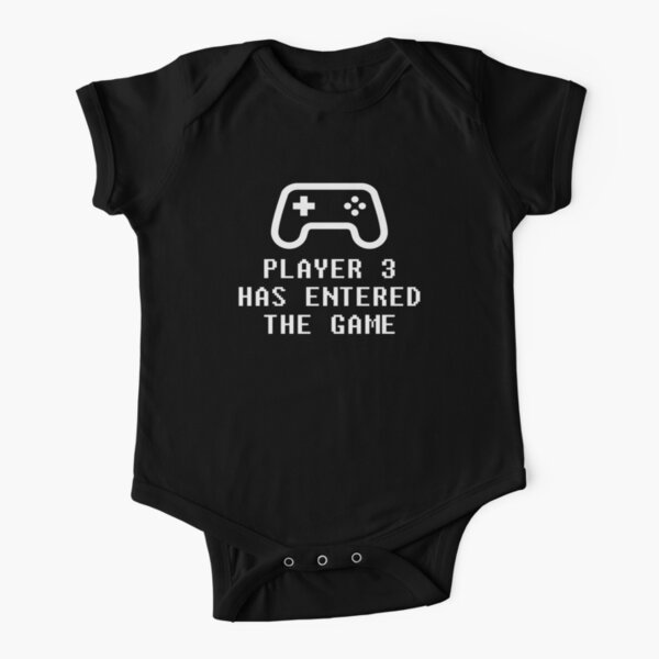Player 3 has entered the game Short Sleeve Baby One-Piece