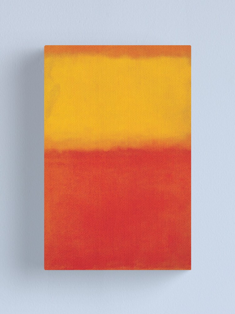 Alternate view of Mark Rothko | Orange and Yellow Canvas Print