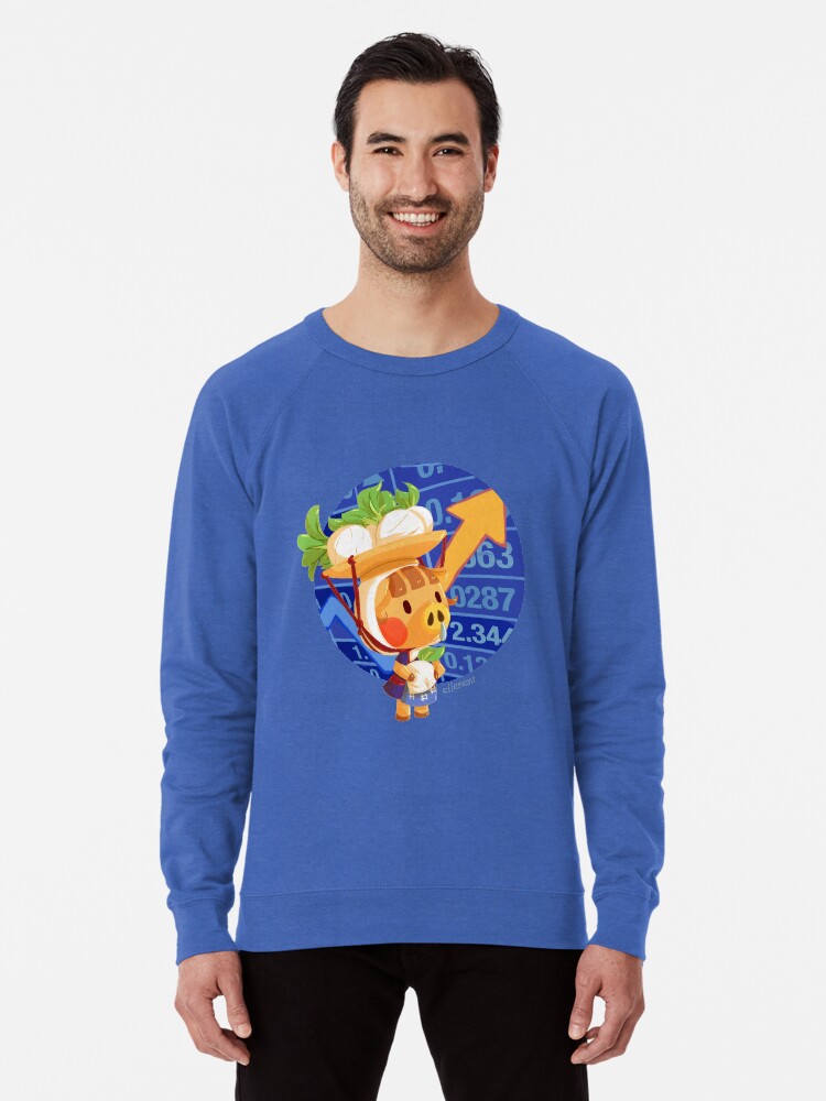 Daisy Mae Stonks Lightweight Sweatshirt By Ellenent Redbubble