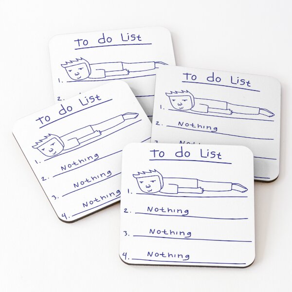 Item preview, To Do List The Lying Down designed and sold by binti163.
