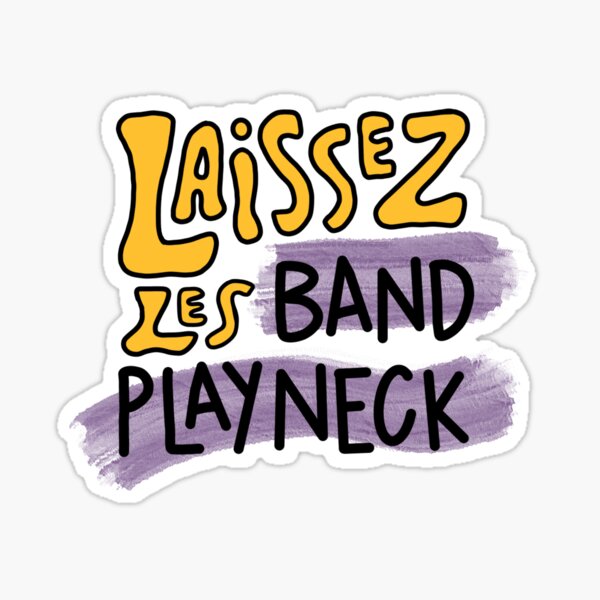 Item preview, Let the Band Play Neck designed and sold by Haley Johnson.