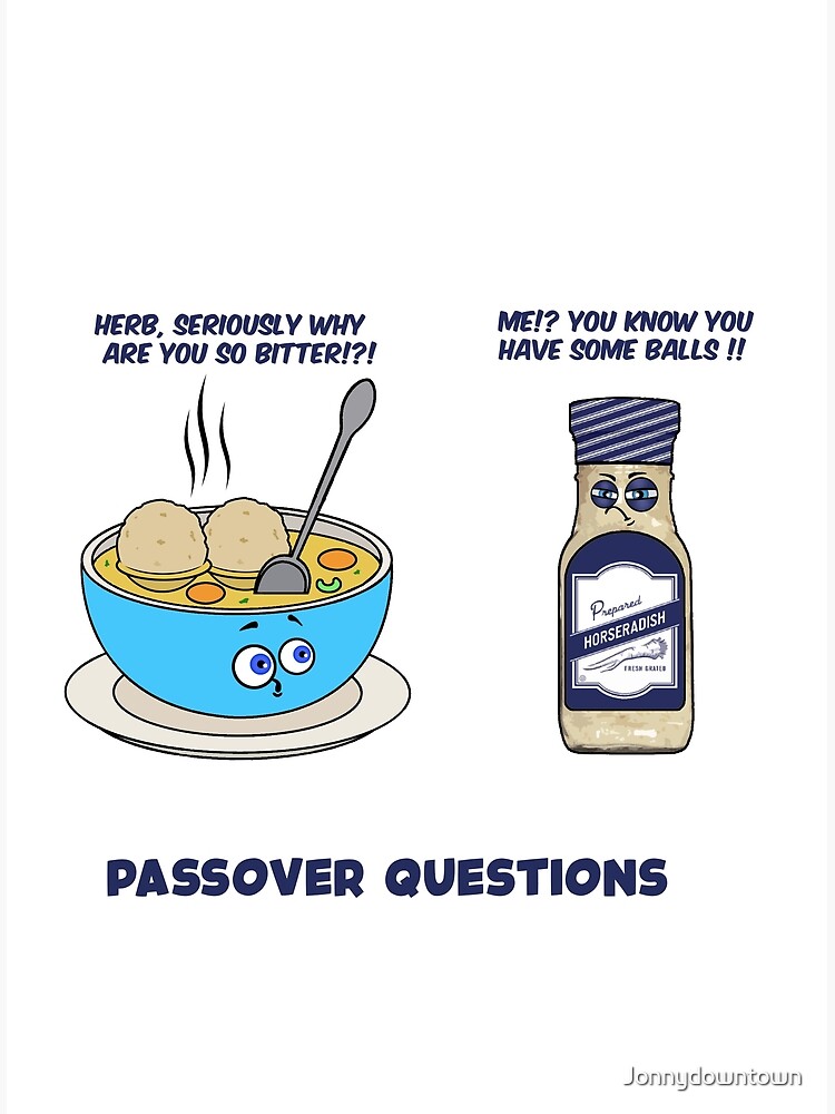 Thumbnail 2 of 2, Greeting Card, Passover designed and sold by Jonnydowntown.