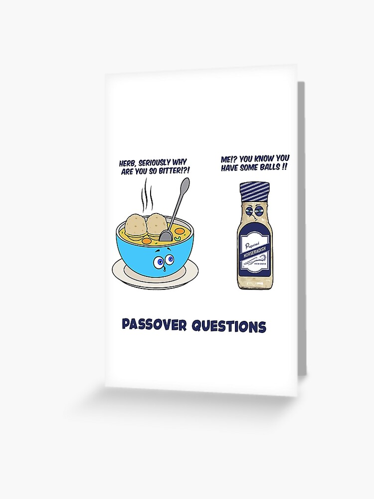 Thumbnail 1 of 2, Greeting Card, Passover designed and sold by Jonnydowntown.