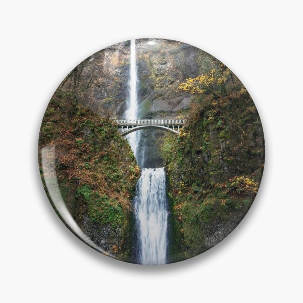 Item preview, Multnomah Falls in the Fall designed and sold by Raul Cano.