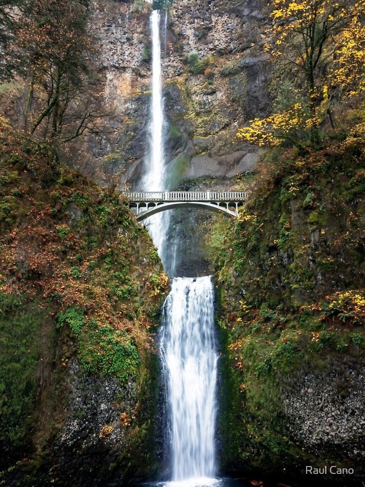 Thumbnail 4 of 4, iPhone Case, Multnomah Falls in the Fall designed and sold by RaulCano82.