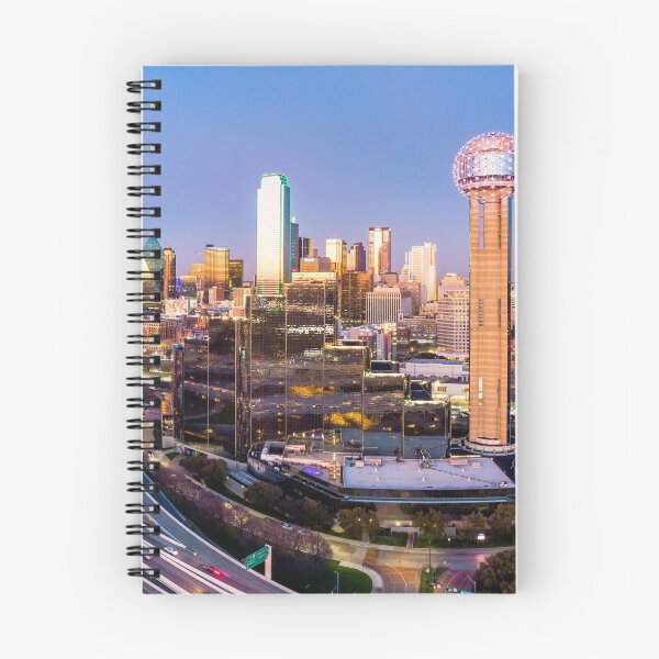Item preview, ¡Dallas Downtown Skyline en la hora azul! designed and sold by Raul Cano.
