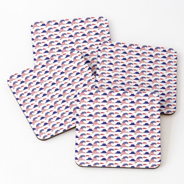 Item preview, We Heart USA & Thailand Patriot Flag Series designed and sold by Carbon-Fibre Media.