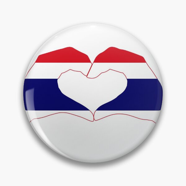 Item preview, We Heart Thailand Patriot Flag Series designed and sold by Carbon-Fibre Media.