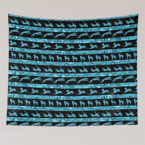 Item preview, Aquamarine Greyhounds  designed and sold by GreytGraphicals.
