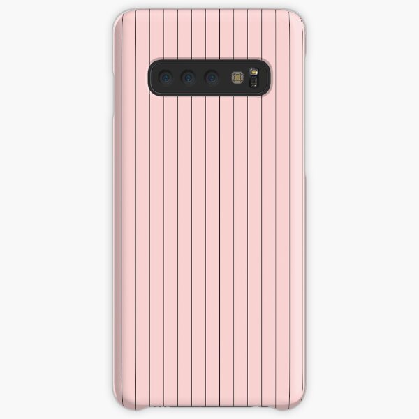 Pink and Black Pinstripes Samsung Galaxy Snap Case