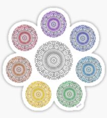 colours of life - chakras Sticker