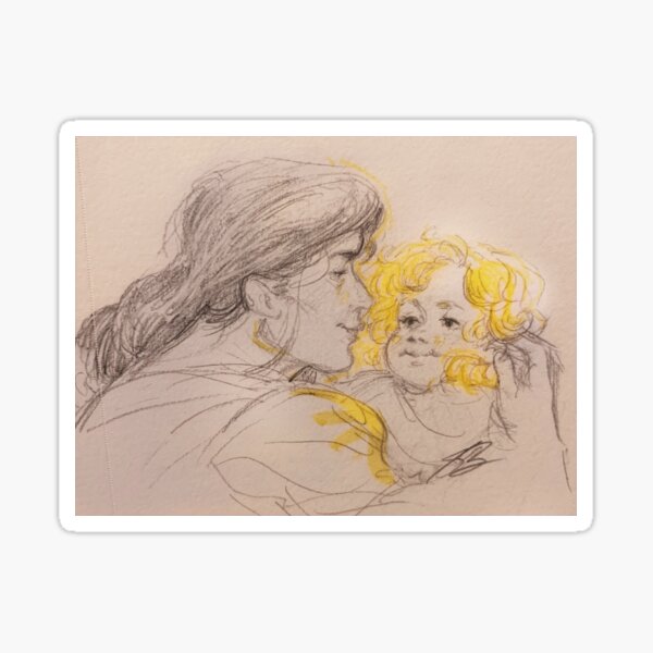 Item preview, Zeus and Baby Apollo designed and sold by Count Sarah.