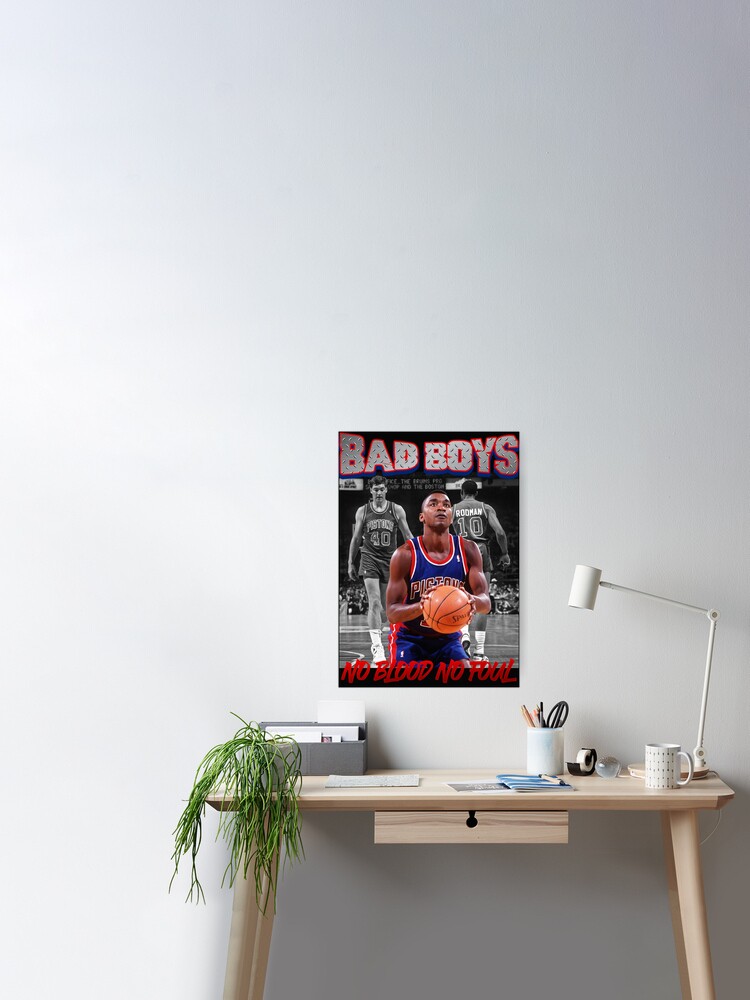 Detroit Pistons Unframed Bad Boys Poster