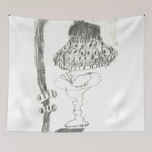Item preview, under the lamp designed and sold by Shylie Edwards.
