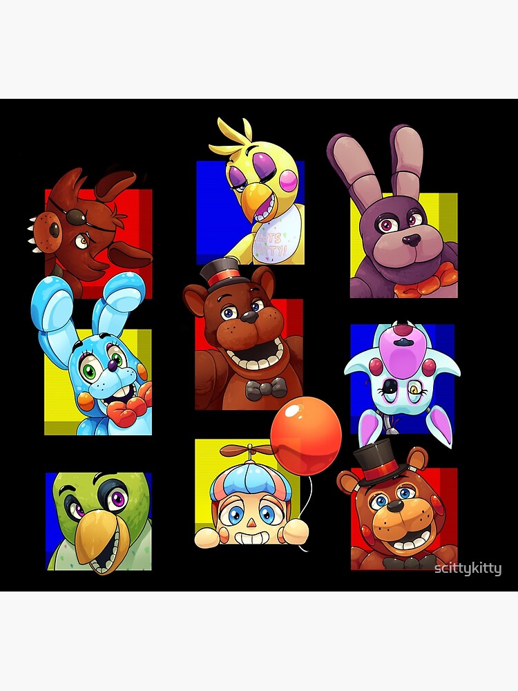 FNAF 6 Gang Poster!!🌟 : r/fivenightsatfreddys