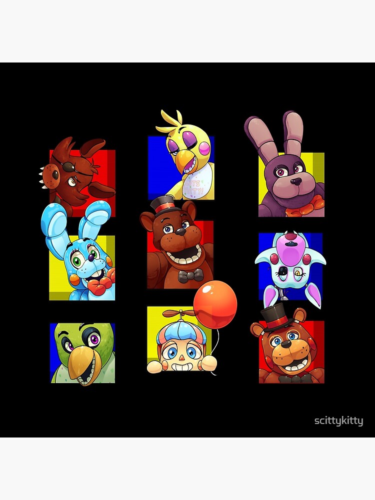 Five Nights at Freddy's 2 Magnet for Sale by scittykitty