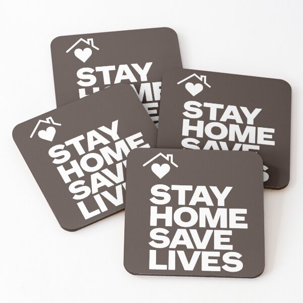 Item preview, Home Save Lives CORONA VIRUS Brown designed and sold by SalahBlt.