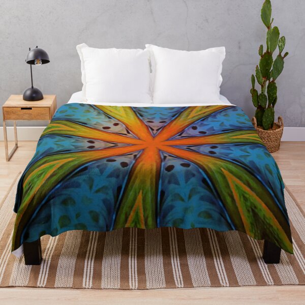 Item preview, Blue Alien Star Burst designed and sold by Frostyjenson.