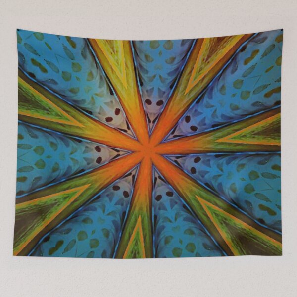 Item preview, Blue Alien Star Burst  designed and sold by Frostyjenson.