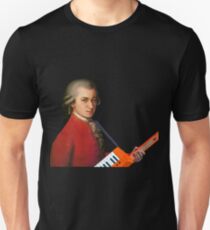 Mozart with a keytar Unisex T-Shirt