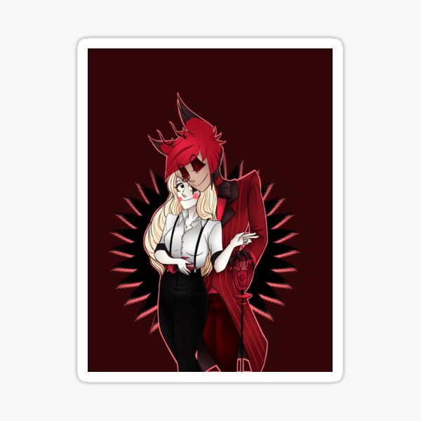 Charlie and her Radio Demon Sticker